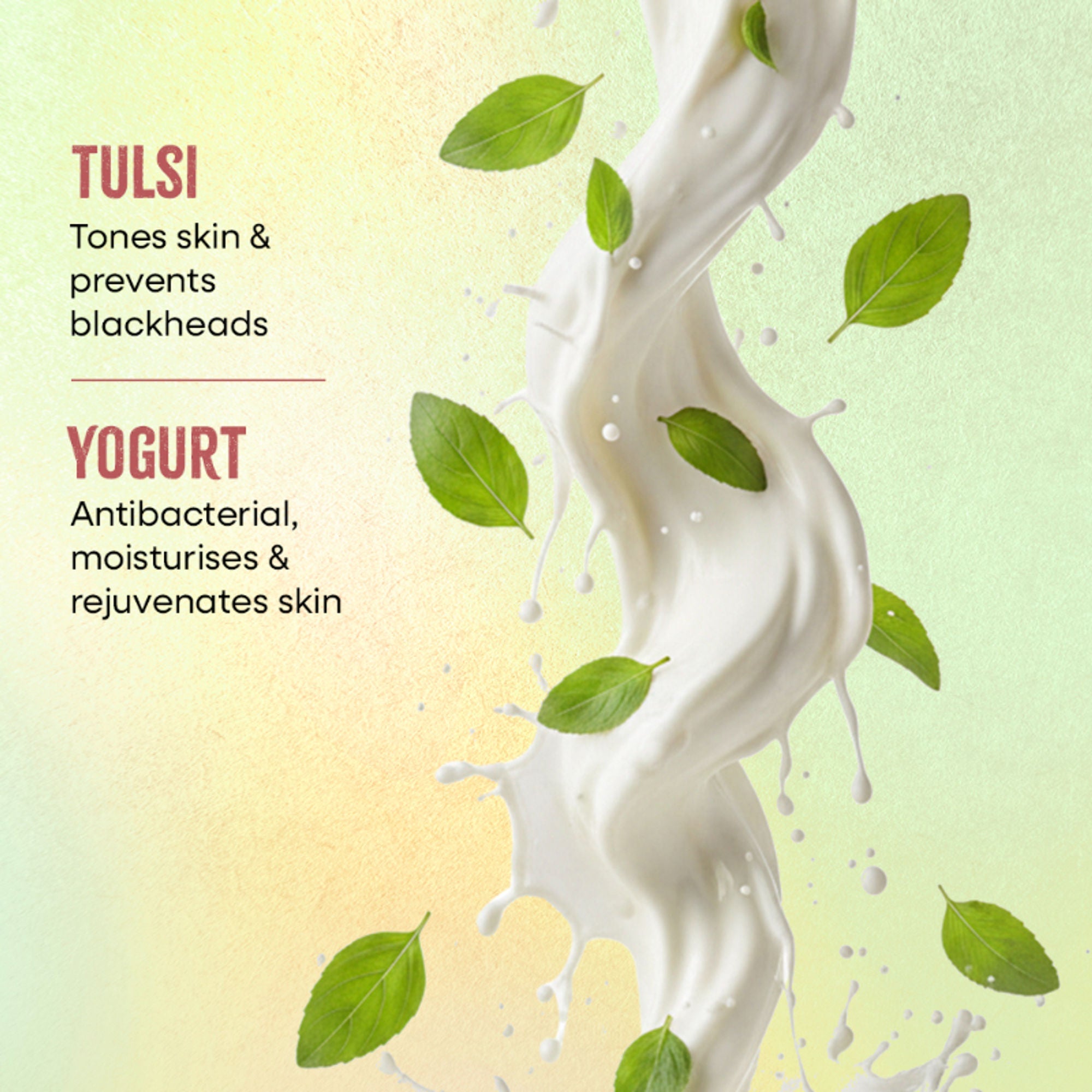 Nykaa Green Tea + Aloe Vera Sheet Mask For Hydrated Skin - Formulated in Korea - For All Skin Types - Tulsi & Yogurt