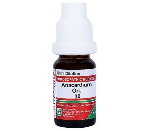 Adel Homeopathy Anacardium Ori Dilution | Grab2Buy