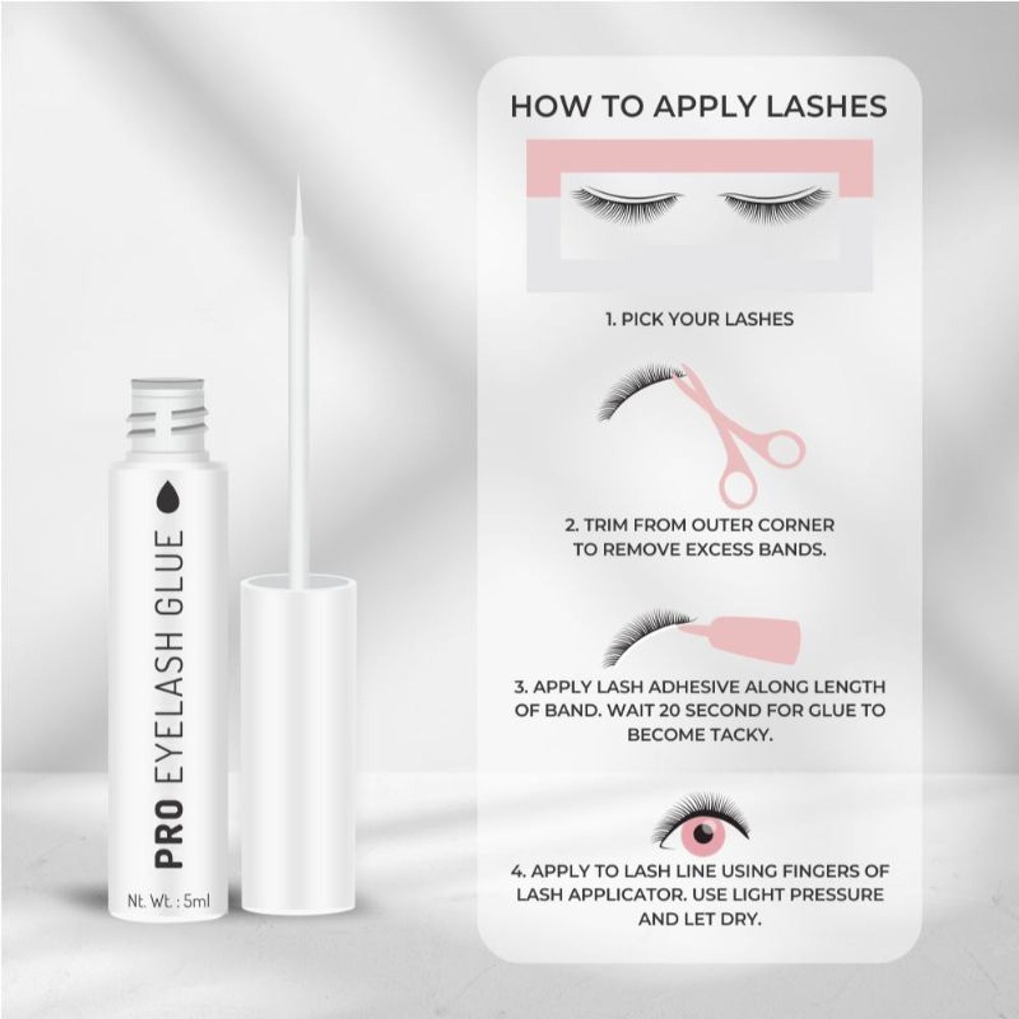 Swiss Beauty Pro Eyelash Glue - White | Grab2Buy
