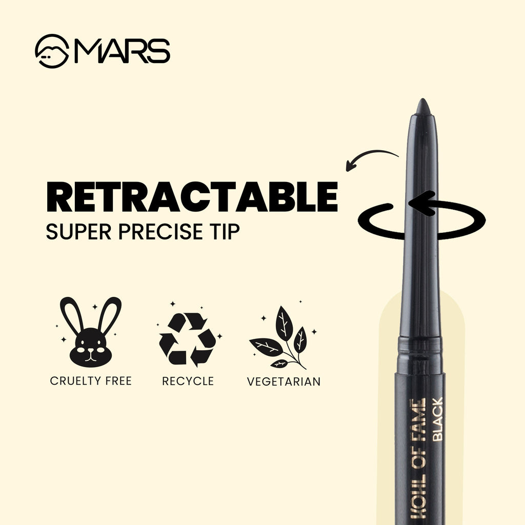 MARS Cosmetics Kohl Of Fame Kajal - Black