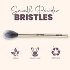 MARS Cosmetics Artist's Arsenal Professional Small Powder Golden Brush BRF-08 | Grab2Buy