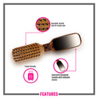 Miss Claire V450Tt Flat Hair Brush - Small | Grab2Buy