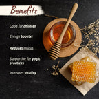 Isha Life Raw Himalayan Honey - Pure Wild Himalayan Honey | Sourced from Jammu, Reasi, Doda and Udhampur | Swadesiicart