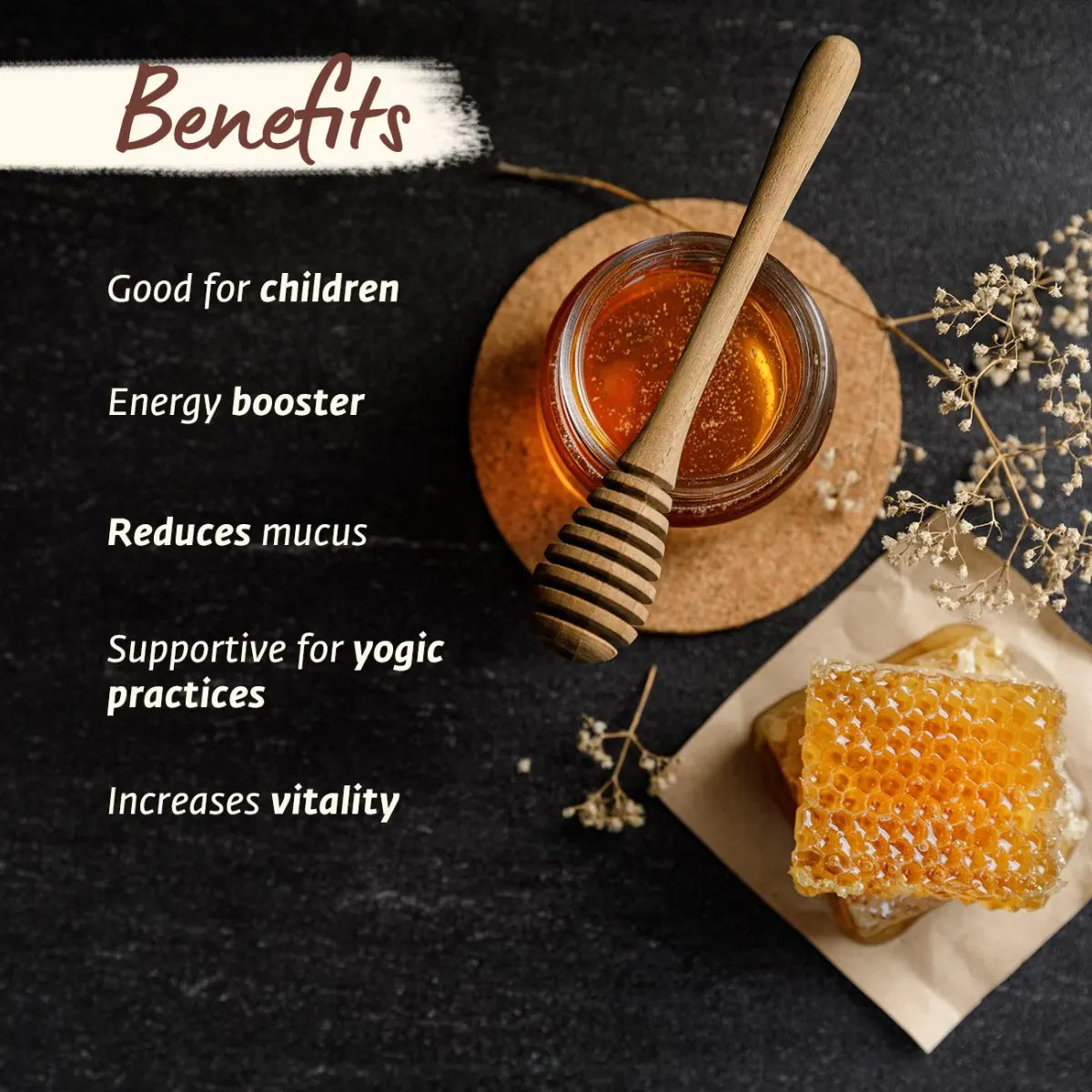 Isha Life Raw Himalayan Honey - Pure Wild Himalayan Honey | Sourced from Jammu, Reasi, Doda and Udhampur | Swadesiicart