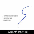 Lakme Insta Eye Liner - Blue | Grab2Buy