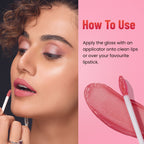 Swiss Beauty Shine & Plump Lipgloss - 1 Nude | Grab2Buy