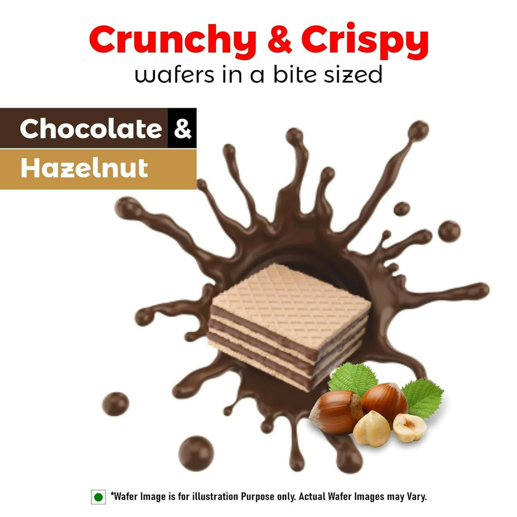 Unibic Qubz Wafer Biscuits Hazelnut Flavour | Grab2Buy