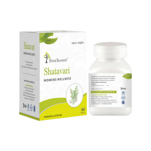 Four Seasons Shatavari Womens Wellness Tablets | Grab2Buy