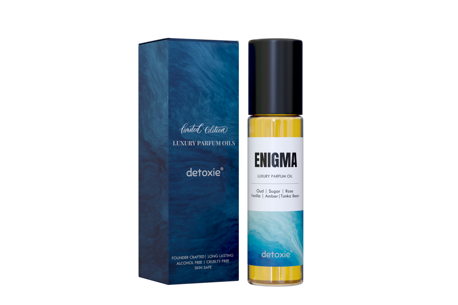 Detoxie Enigma - Luxury Parfum Oil (Attar) Non-Alcoholic | Grab2Buy