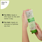 Pilgrim Korean 99% Pure Aloe Vera Gel with Vitamin E & Vitamin B5, Hydrates & Soothes Skin - Korean Skin Care | Grab2Buy