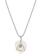 Women's Silver-Toned Blue Silver-Plated Handcrafted Chain - Ruby Raang | Grab2Buy
