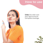 Pilgrim Spanish Lip Serum (Bubblegum) with Roll-on For Visibly Plump Lips, Hydrating Lip Serum For Dark Lips | Grab2Buy