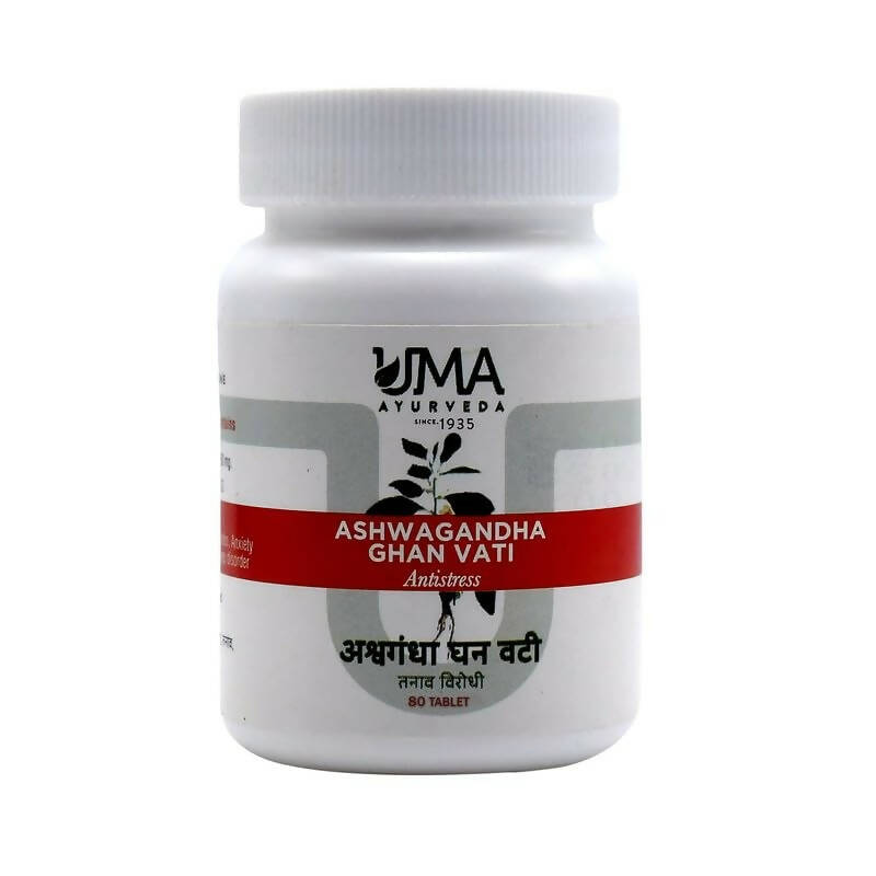 Uma Ayurveda Ashwagandha Ghan Vati Tablets | Grab2Buy
