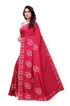 Vamika Red Dola Silk Embroidery Saree (MESHVI PINK) | Grab2Buy