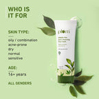 Plum Green Tea Pore Cleansing Face Wash With Glycolic Acid - Fights Acne & Oil For Clear Skin
