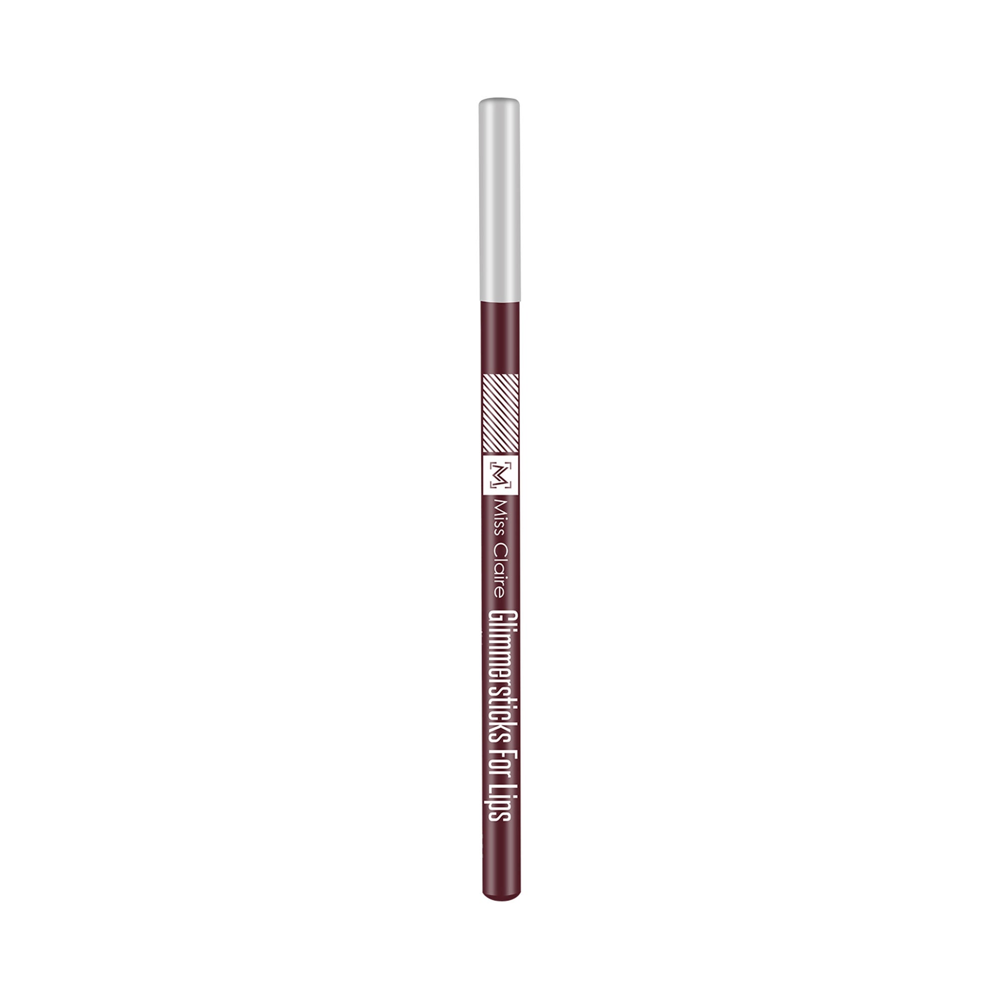 Miss Claire Glimmersticks For Lips - Burgundy L-04 | Grab2Buy