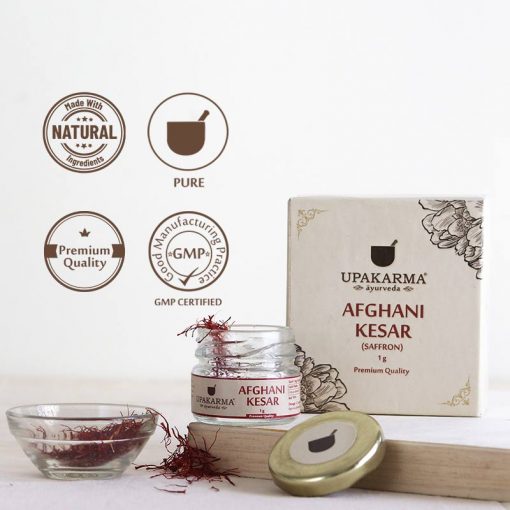 Upakarma Ayurveda Afghani Kesar (Saffron) | Grab2Buy