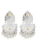 Joban Fashion Women Ghungroo Style Silver Tone Earrings | Grab2Buy