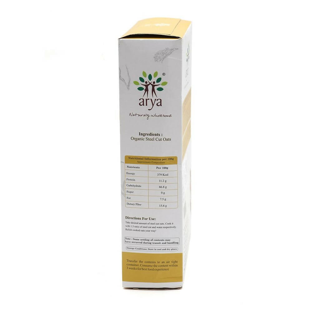 Arya Farm Organic Steel Cut Oats | Grab2Buy
