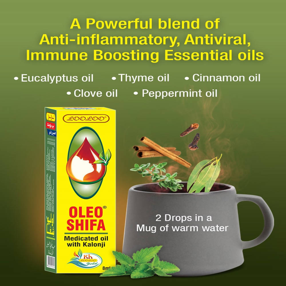 Looloo Oleo Shifa Medicated Oil with Kalonji | Grab2Buy