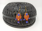 Terracotta Boho Style Hangings-Golden Red And Blue | Grab2Buy