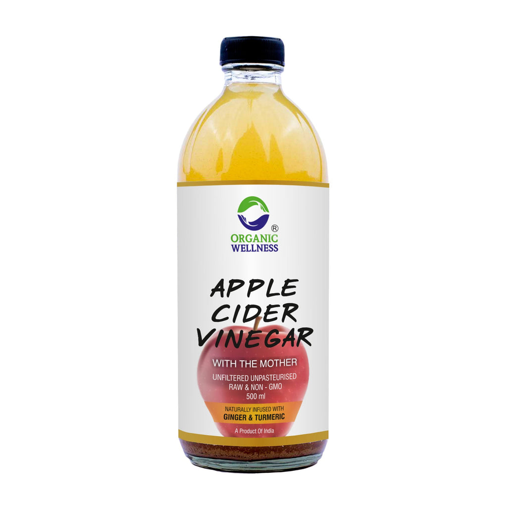 Organic Wellness Apple Cider Vinegar with Mother, Ginger & Turmeric | Grab2Buy