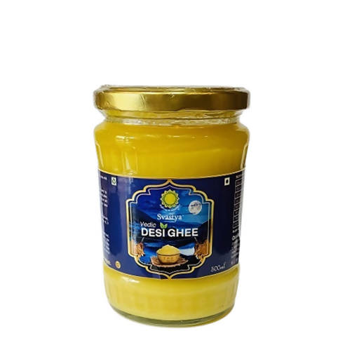 Svastya Vedic Desi Ghee | A2 Desi Gir Cow Ghee | Pure Desi Ghee | Vedic Bilona Method | Natural Quality Ghee | Grab2Buy