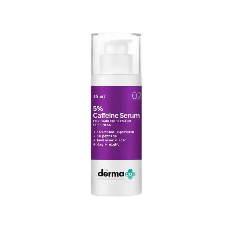 The Derma Co 5% Caffeine Under Eye Serum for Dark Circles & Puffiness | Grab2Buy