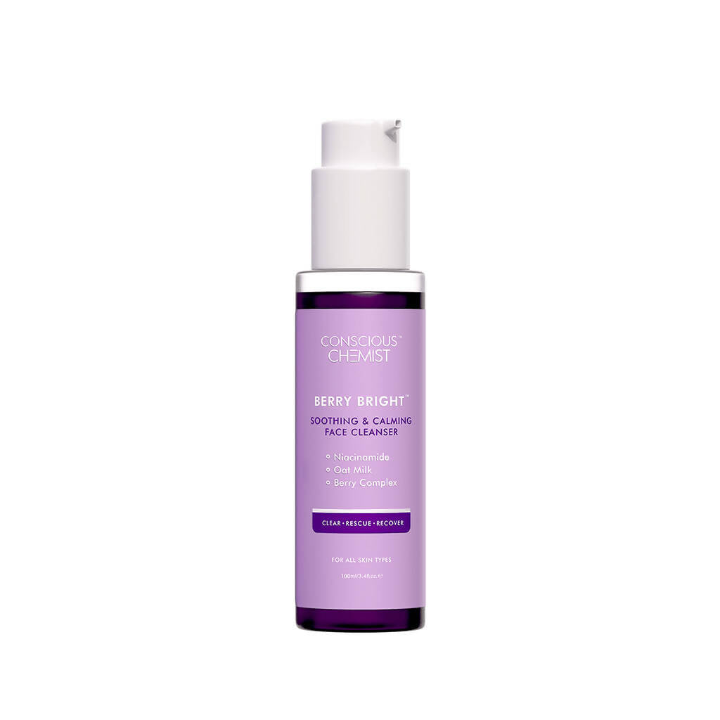 Conscious Chemist Berry Bright Soothing & Calming Face Cleanser | Grab2Buy