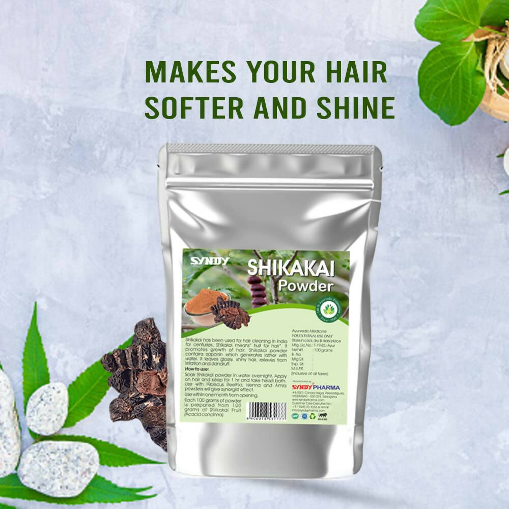 Syndy Pharma Shikakai Powder for Hair Care | Grab2Buy