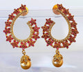 AD Ruby Latest Designer Earrings | Grab2Buy