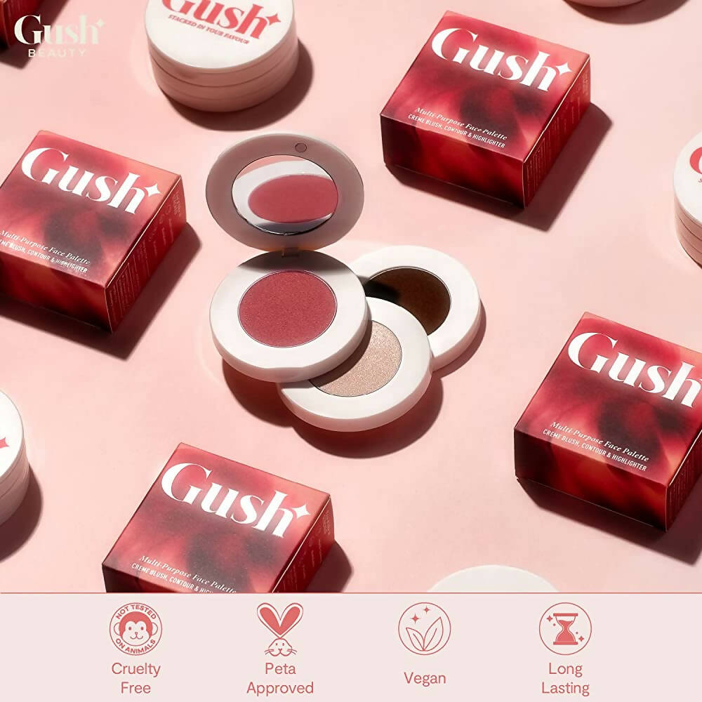 Gush Beauty Stacked Multipurpose Face Palette | Grab2Buy