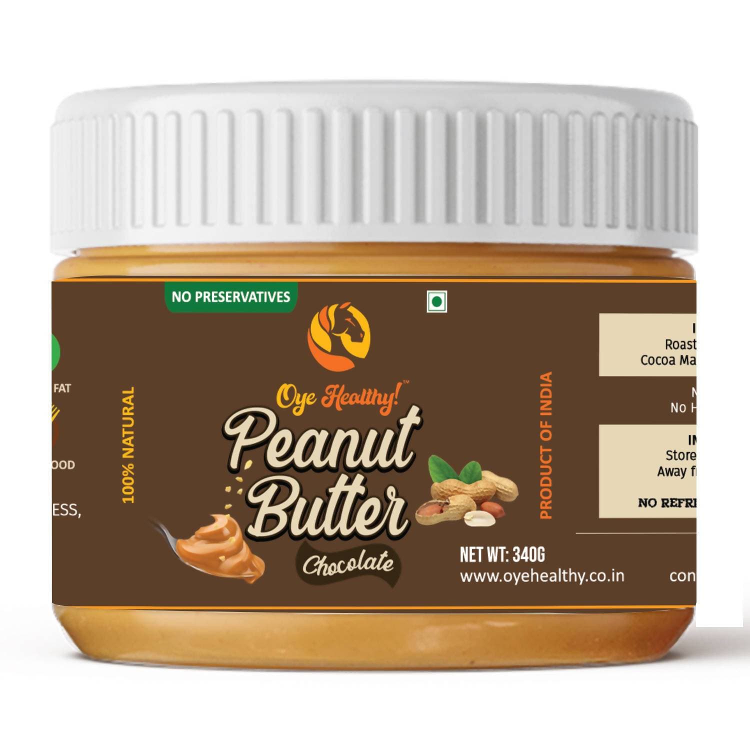Oye Healthy Peanut Butter Natural Chocolate | Grab2Buy