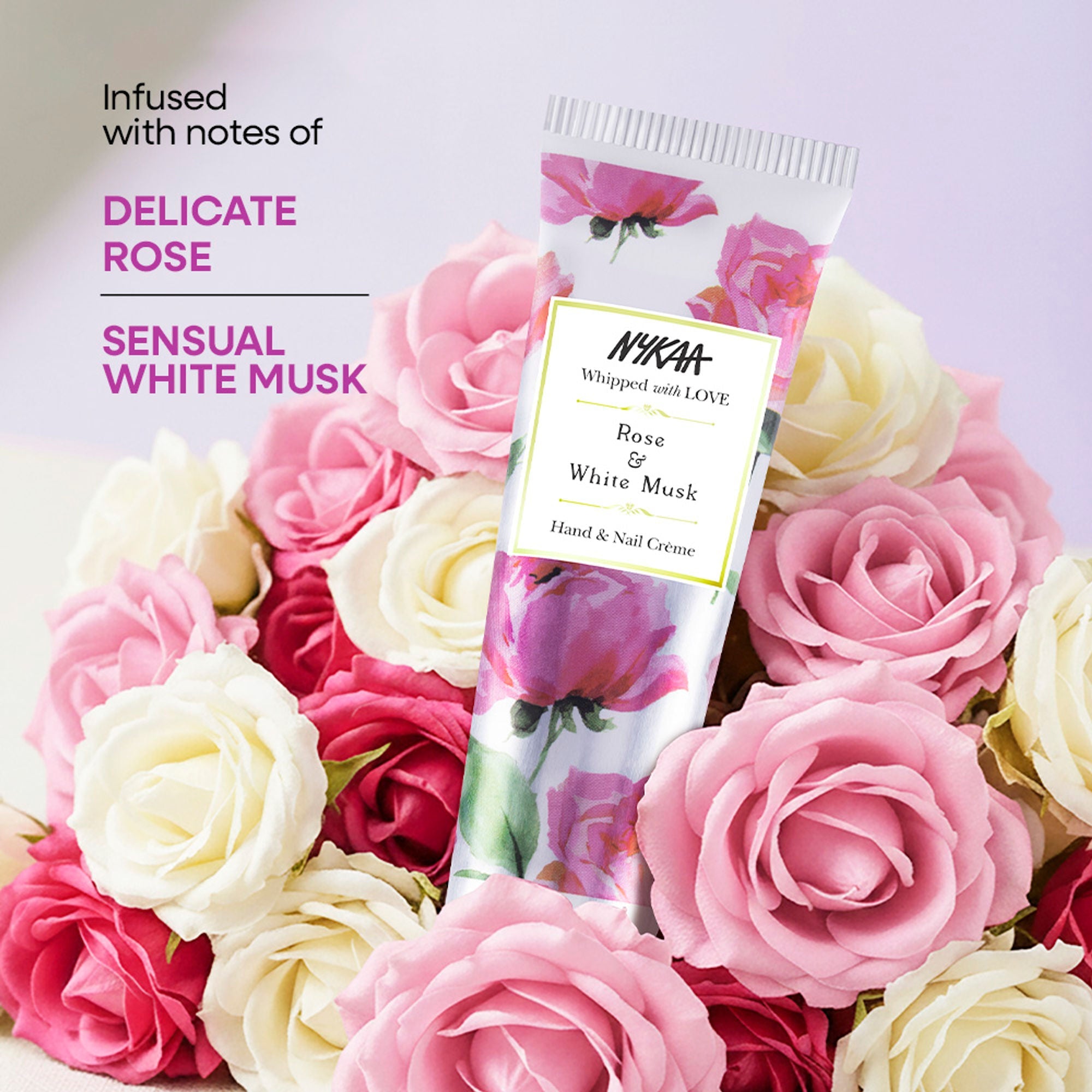 Wanderlust Hand & Nail Creme - Rose & White Musk | Grab2Buy
