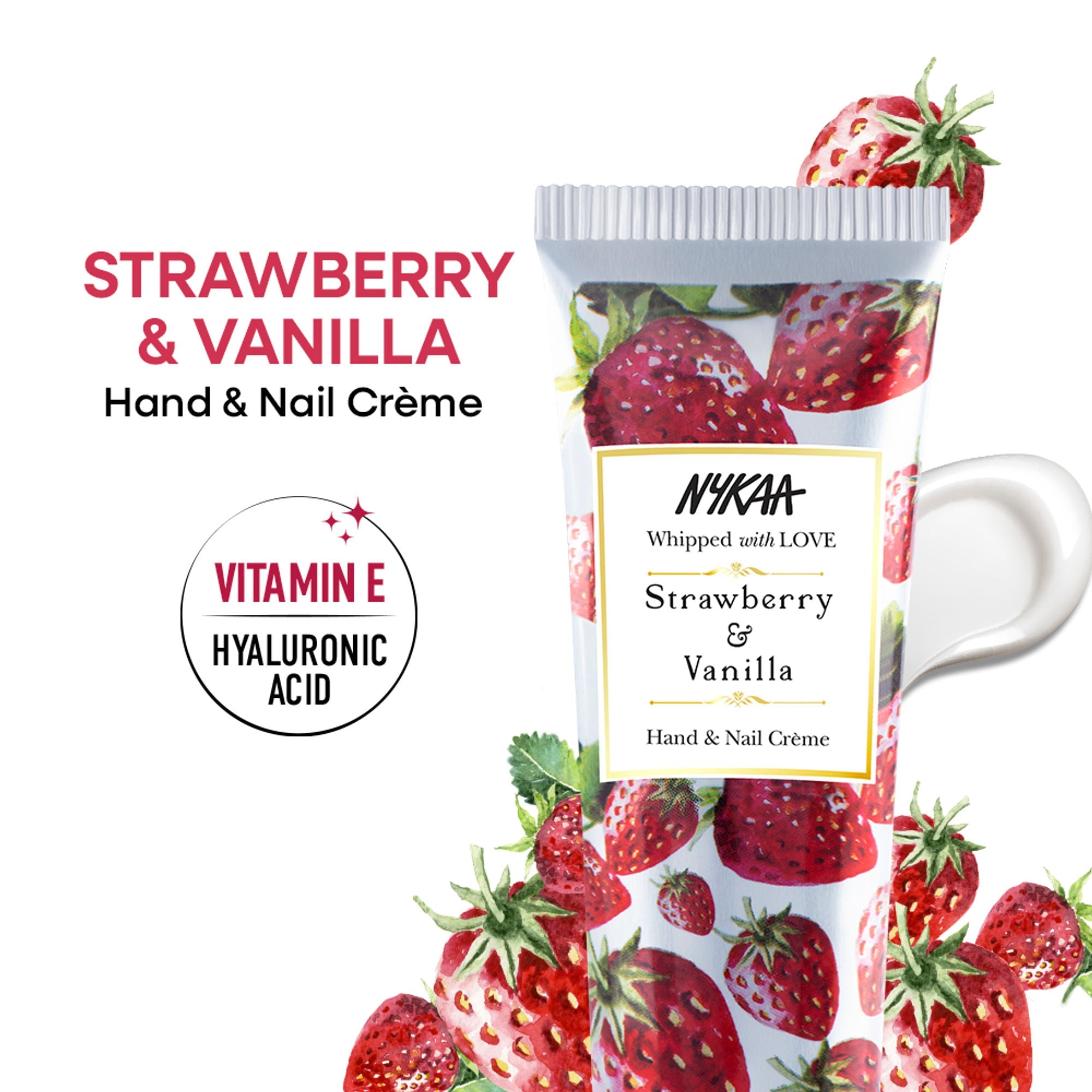 Wanderlust Hand & Nail Creme - Strawberry & Vanilla | Grab2Buy