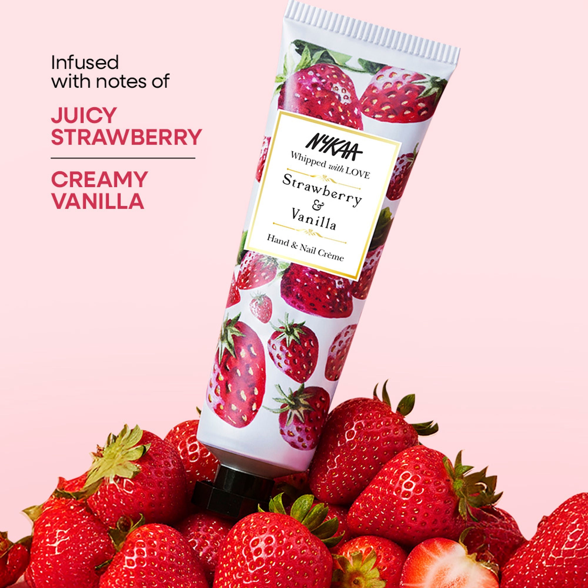 Wanderlust Hand & Nail Creme - Strawberry & Vanilla | Grab2Buy