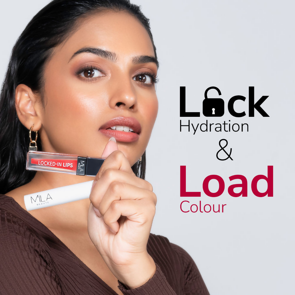 Mila Beaute 12 Hr Non-Transfer Locked-In Liquid Lipstick - Toffee | Grab2Buy