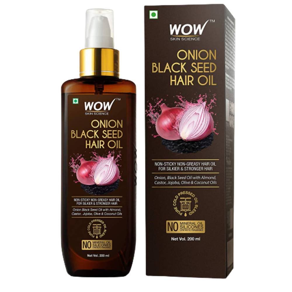 Wow Skin Science Onion Black Seed Oil Ultimate Hair Care Kit | Grab2Buy