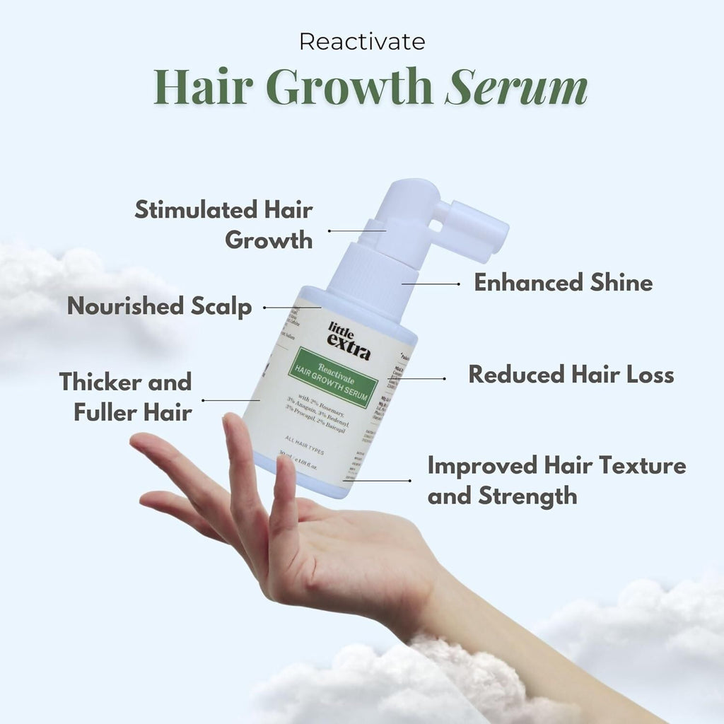 Little Extra Reactivate Hair Growth Serum | Grab2Buy