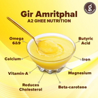 Giramritphal A2 Pure Desi Gir Cow Ghee Vedic Bilona Method | Swadesiicart