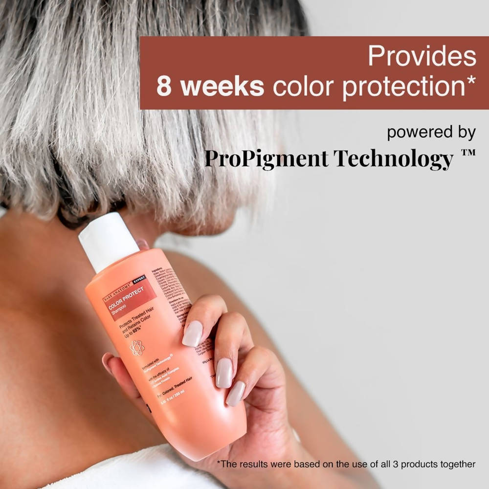Bare Anatomy Expert Color Protect Shampoo For Dry & Frizzy Hair, Retains Color Upto 8 Weeks | Grab2Buy
