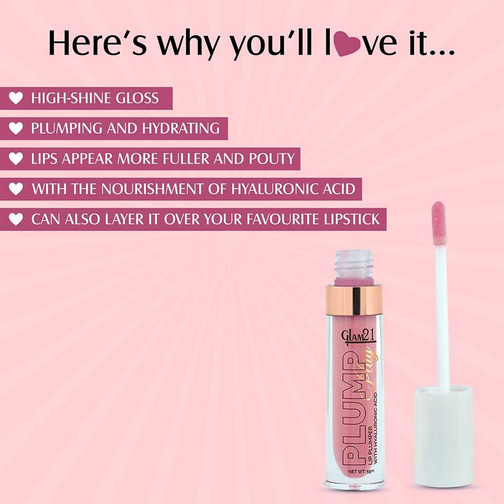 Glam21 Lip Plump Play Lip Plumper With Hyaluronic Acid - 03 Red Lights | Grab2Buy