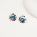 Multi Oversized Studs- Ruby Raang | Grab2Buy