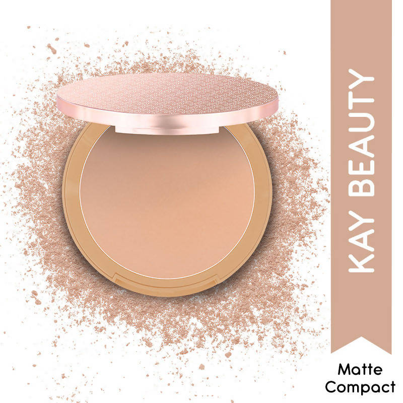 Kay Beauty By Katrina Kaif Matte Compact - 140P Medium | Grab2Buy