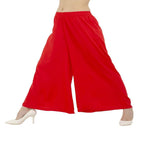 Lagi Women's Red Solid Palazzo (PLZ03B) | Grab2Buy