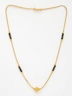 NVR Women's Gold-Polished Mangalsutra | Grab2Buy