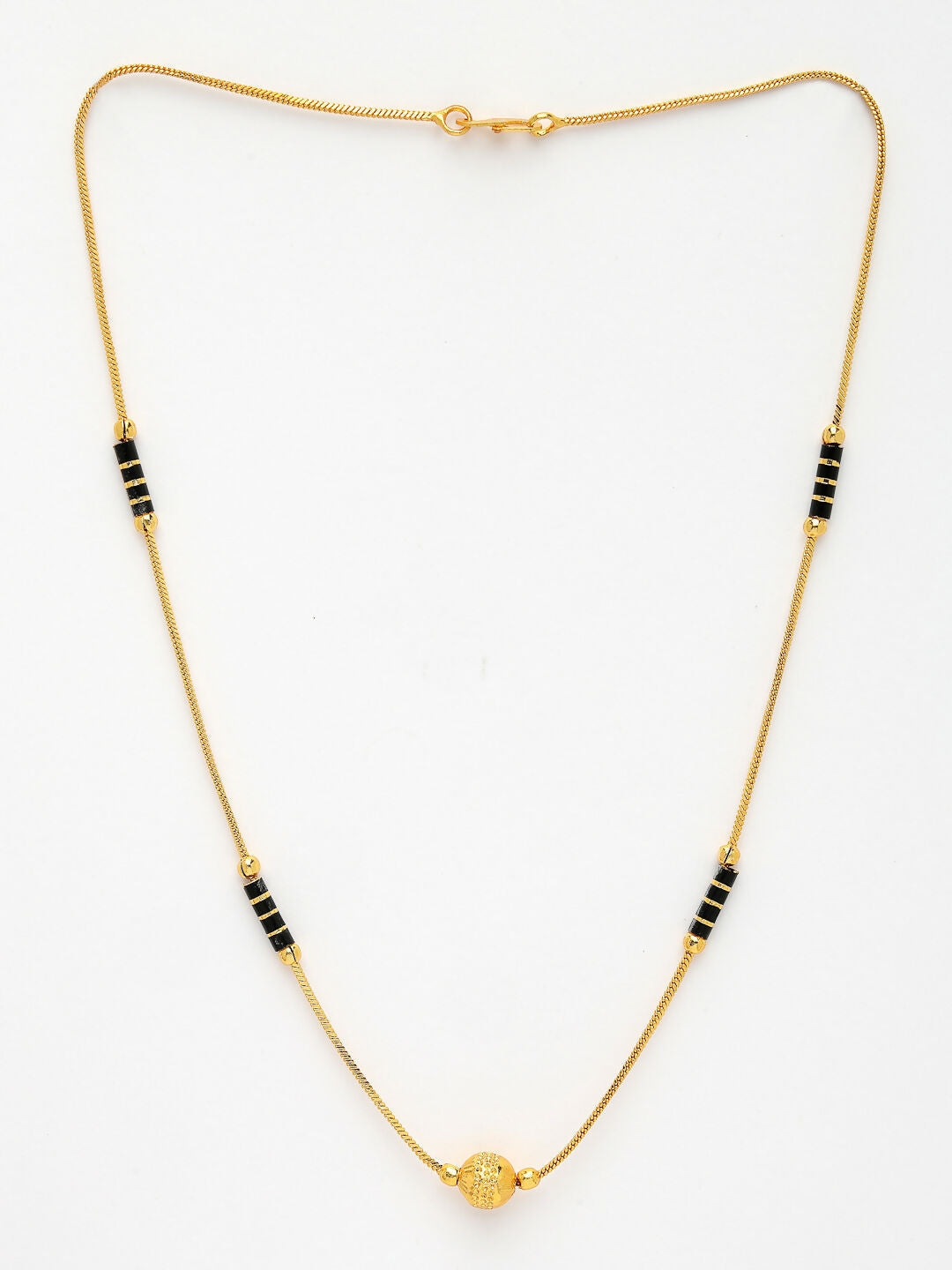NVR Women's Gold-Polished Mangalsutra | Grab2Buy