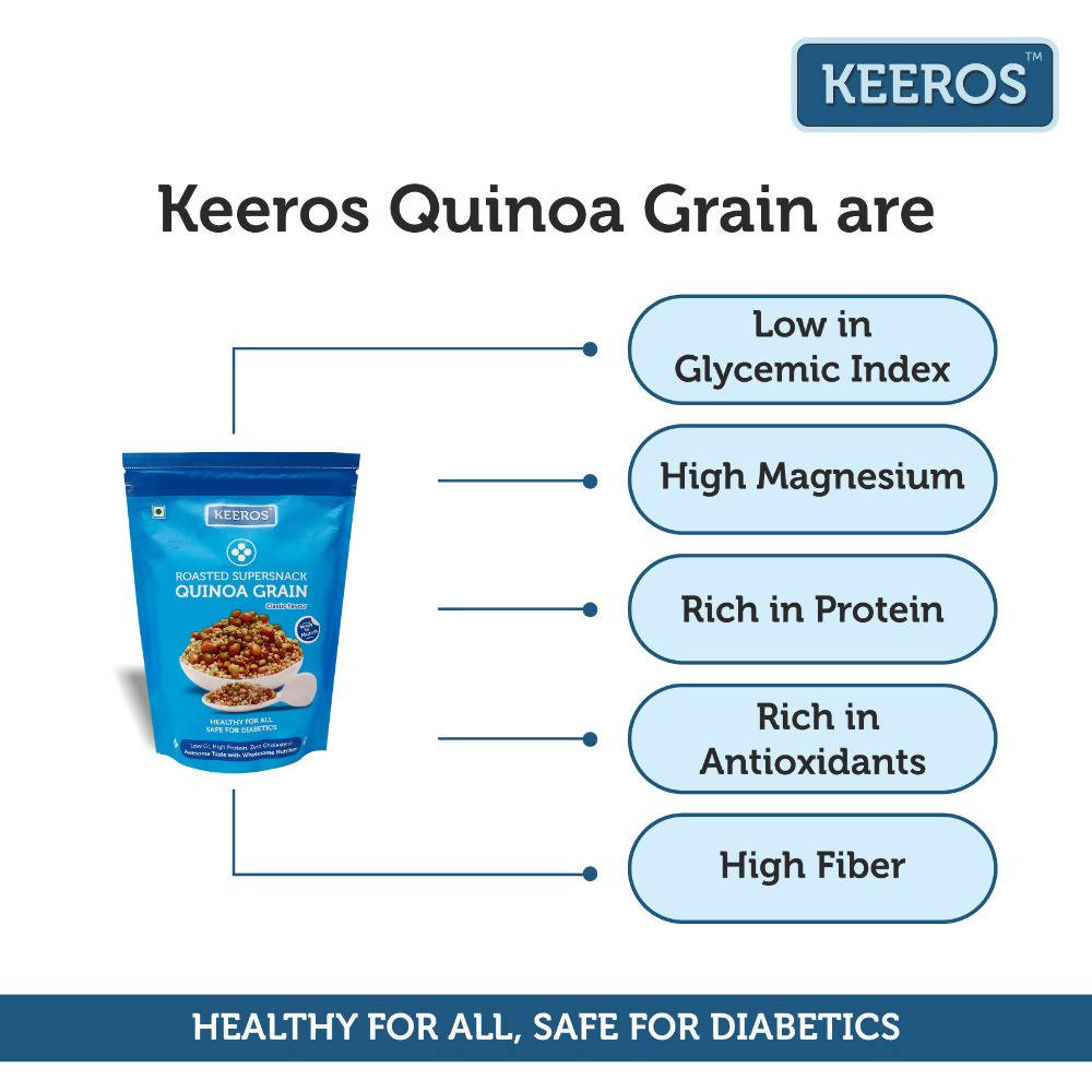 Keeros Quinoa Grain Super Snack (Sugar Free) | Grab2Buy