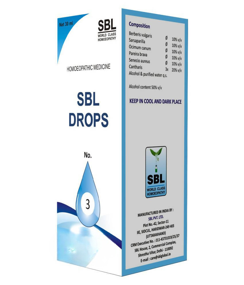 SBL Homeopathy Drops No. 3 | Grab2Buy
