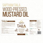 Saptham Taila 100% Wood Pressed Mustard Oil | Grab2Buy